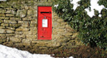 King George VI post box, 2009, Thorpe Mandeville